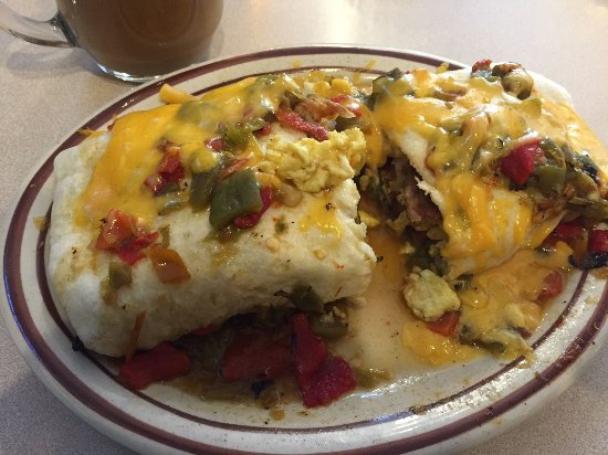 Frontier signature dishes Breakfast Burrito
Enchiladas
Carne Adovada